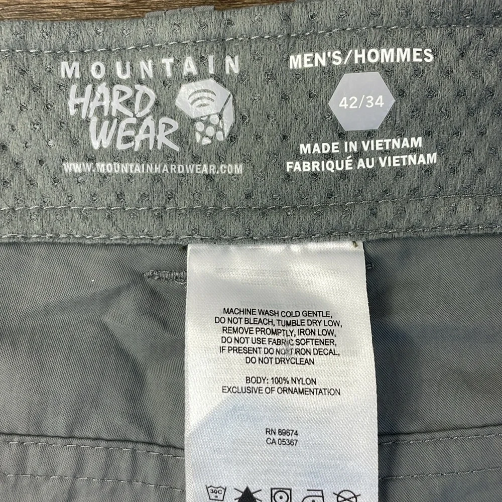 Mountain Hardwear Men's Cargo Pants in Gray - Picture 3 of 12